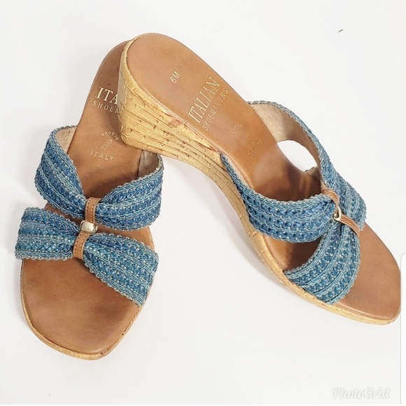 Italian Shoemakers Shoes - ITALIAN SHOEMAKER straps slip on sandal